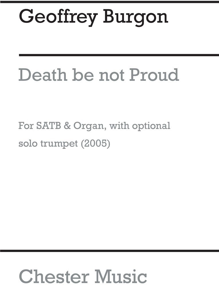 Death Be Not Proud (Trumpet Part)